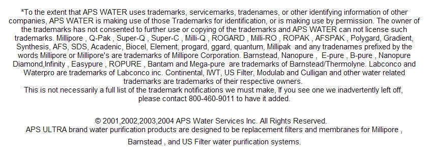 filters millipore  afs chemical analyzer water systems | millipore-alternative.com