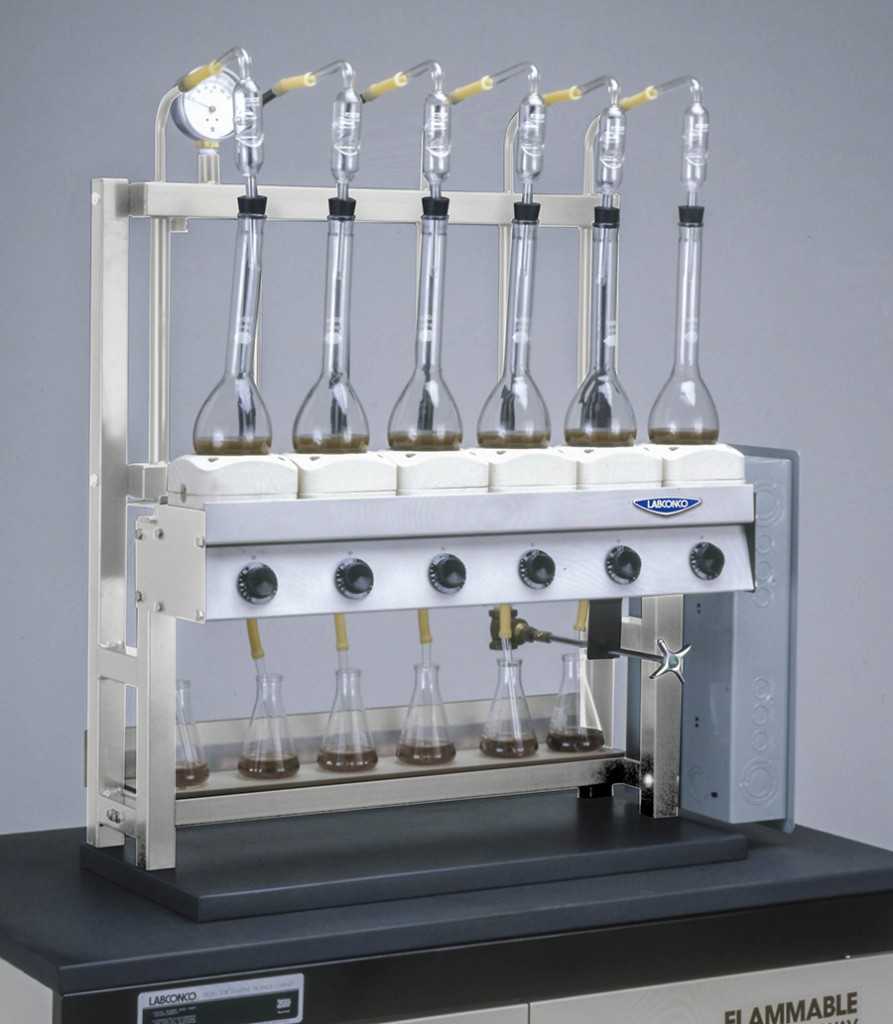 2127602 - Six-Place Kjeldahl Distillation Apparatus 2127602 - Six-Place Kjeldahl Distillation Apparatus