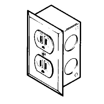 2834801 - Duplex Electrical Receptacle Kit