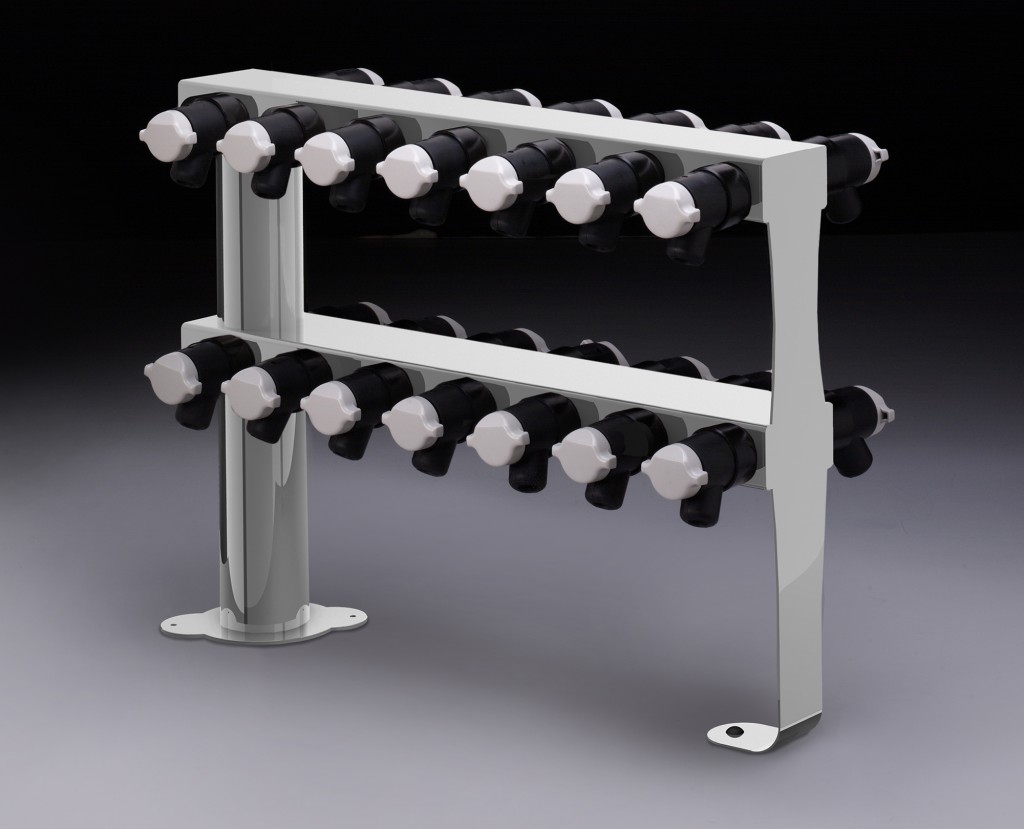 7202000 - 28-Port Two-Tier Manifold 7202000 - 28-Port Two-Tier Manifold