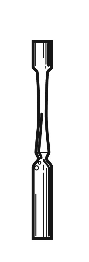 7570610 - 1 ml Pre-Scored Flat Bottom Ampule 7570610 - 1 ml Pre-Scored Flat Bottom Ampule