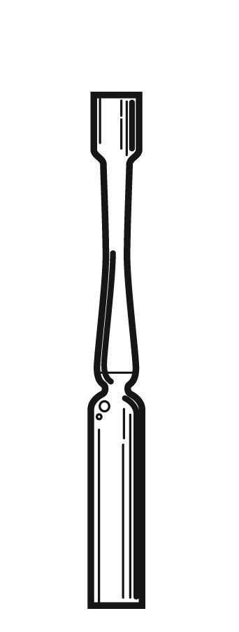 7570810 - 2 ml Pre-Scored Flat Bottom Ampule 7570810 - 2 ml Pre-Scored Flat Bottom Ampule