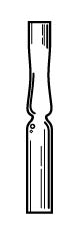 7571010 - 5 ml Pre-Scored Flat Bottom Ampule 7571010 - 5 ml Pre-Scored Flat Bottom Ampule